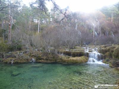 Nacimiento Río Cuervo;Las Majadas;Cuenca;cimbarra ruta cascada del purgatorio almiruete monton de t